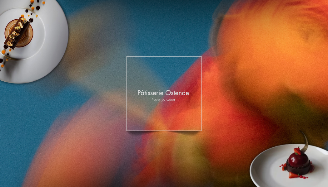 Patisserie Ostende front business card