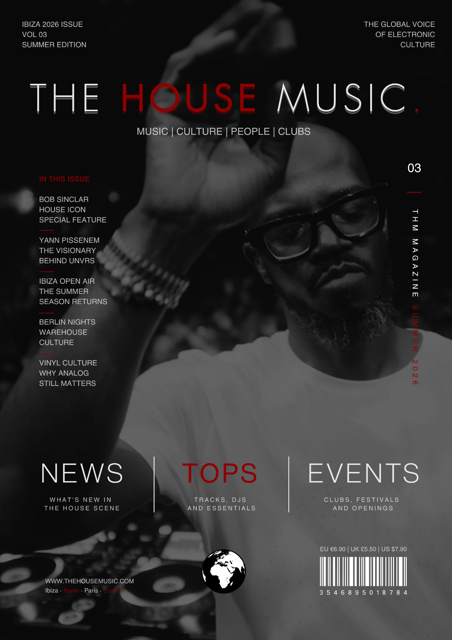Couverture The House Music sans plastique