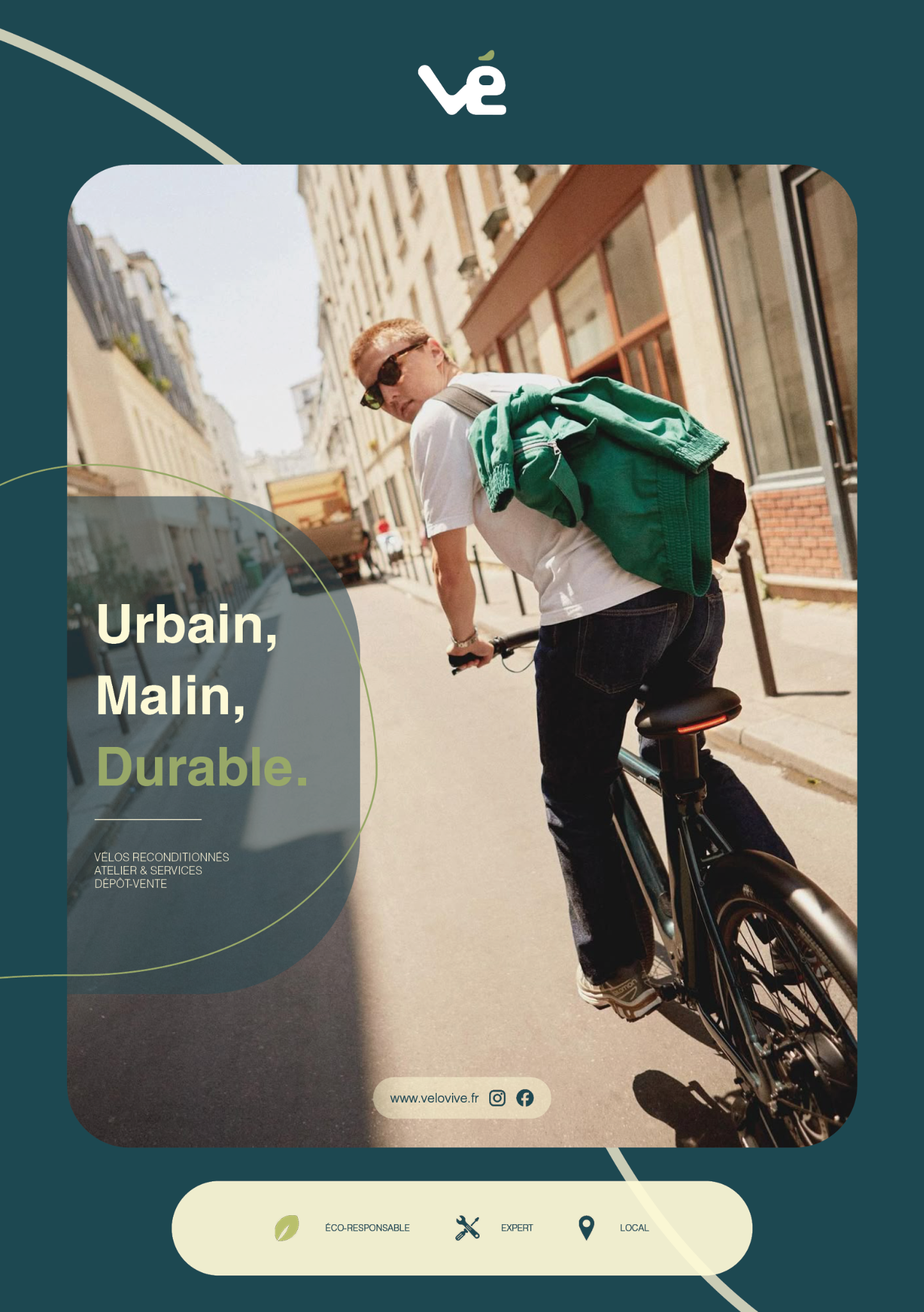 Couverture brochure commerciale Vélo’Vive